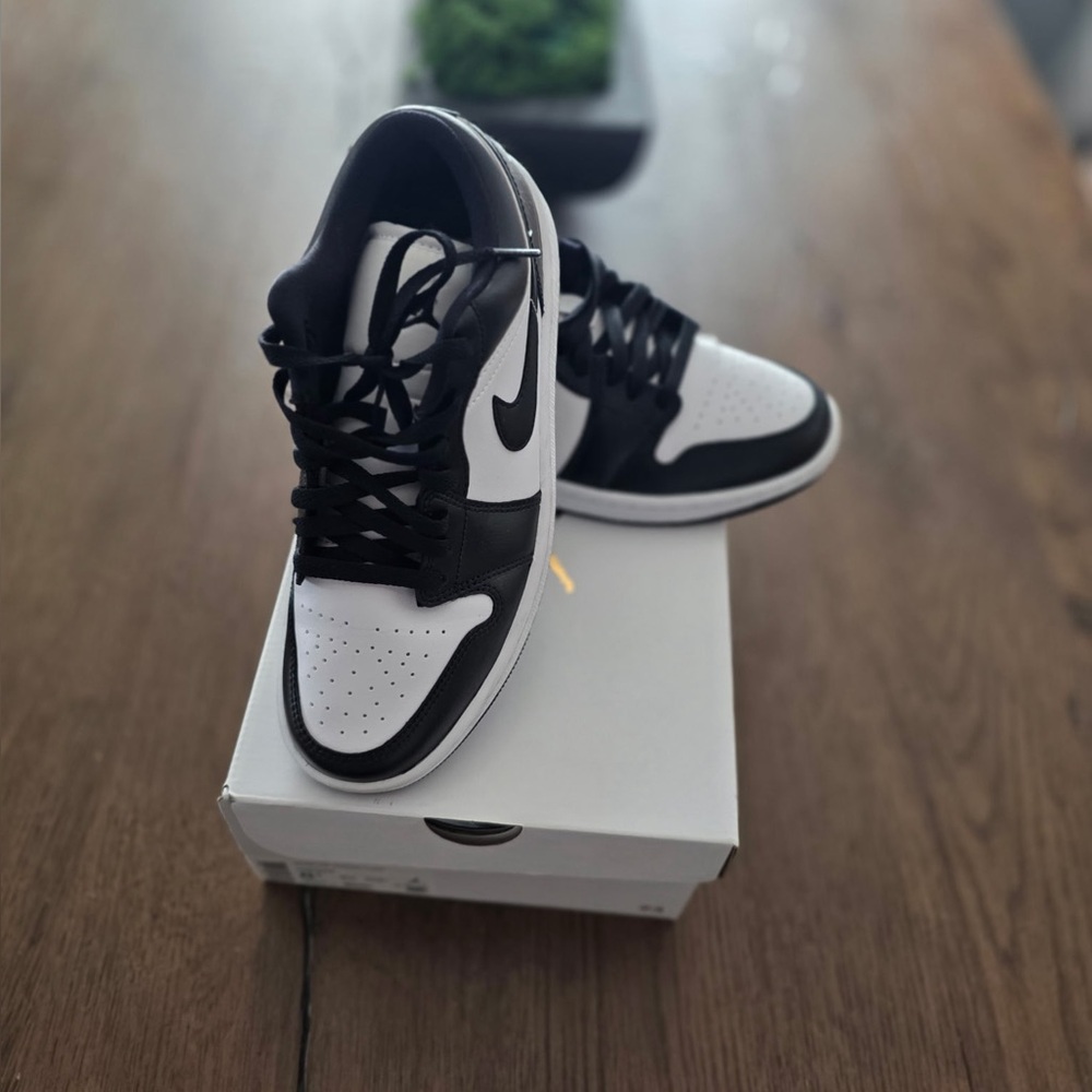 Jordan Black and White Women's Sneakers